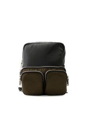 Prada Backpack Pocket Nylon Black